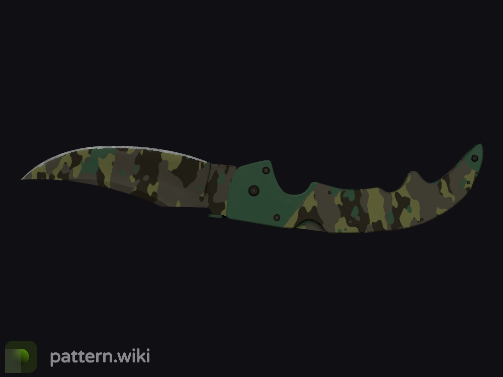 Falchion Knife Boreal Forest seed 388