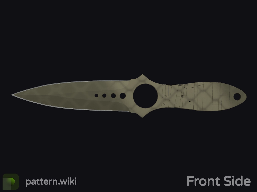 Skeleton Knife Safari Mesh seed 360