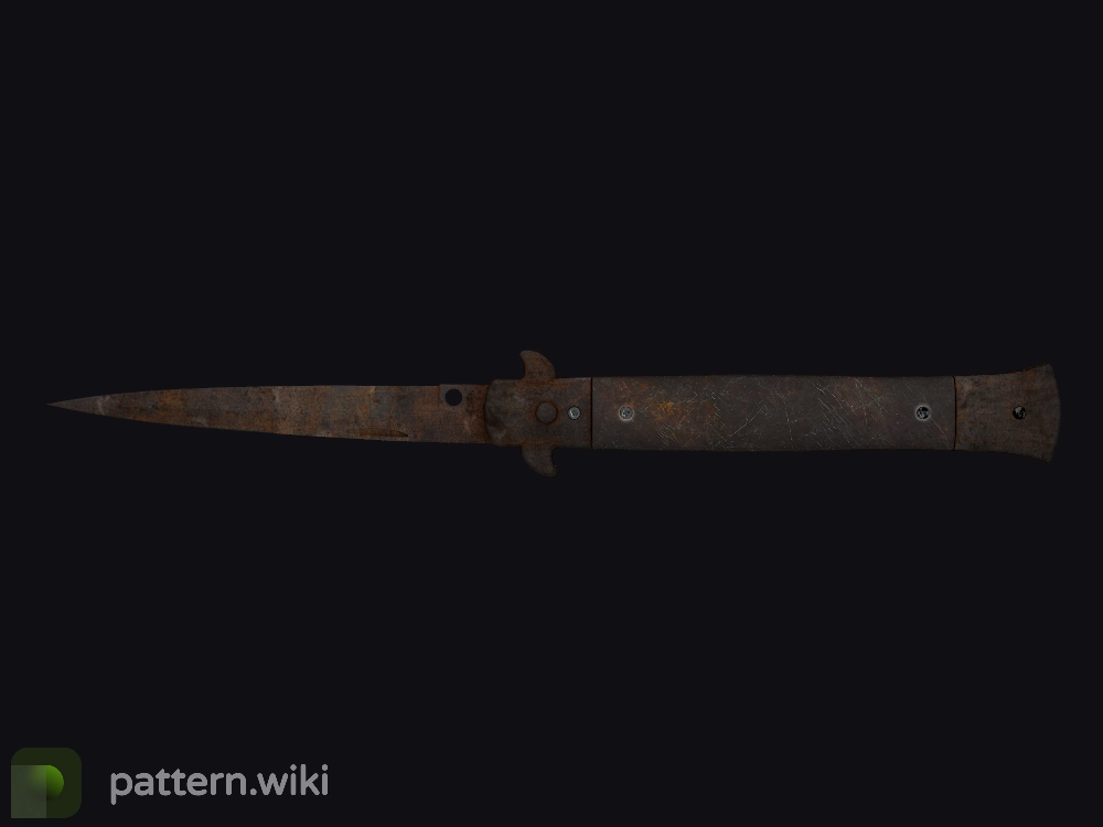 Stiletto Knife Rust Coat seed 94