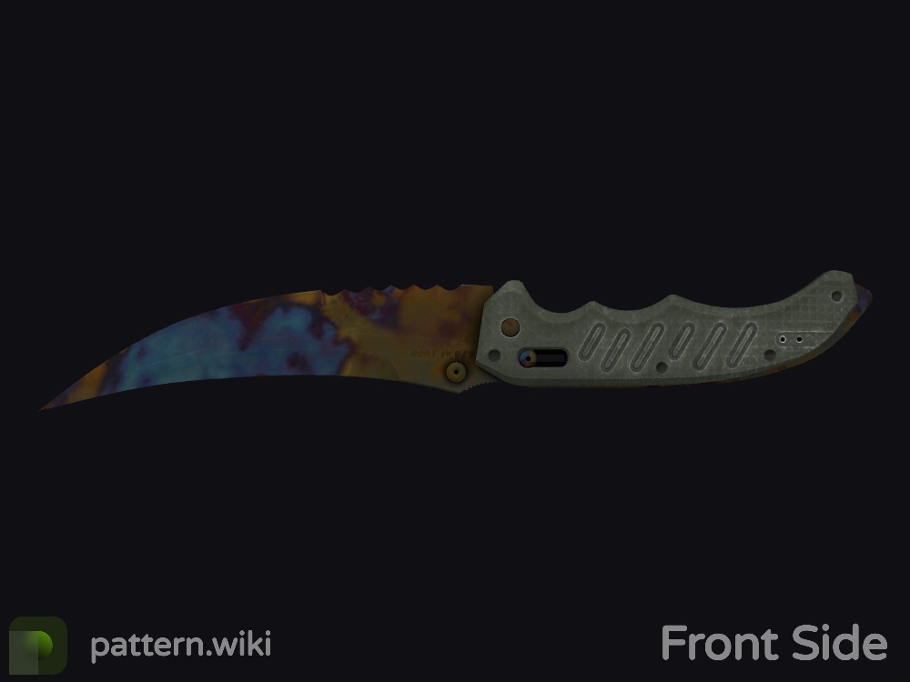 Flip Knife Case Hardened seed 728