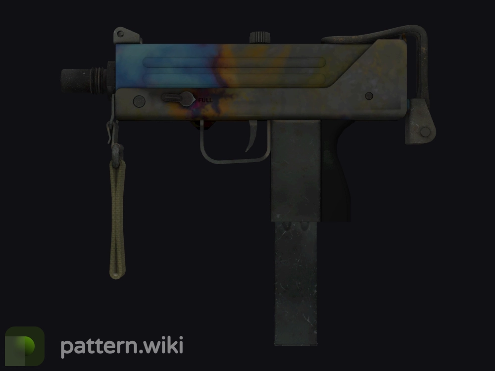 MAC-10 Case Hardened seed 71