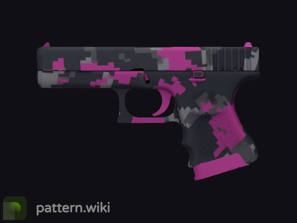 Glock-18 Pink DDPAT seed 124