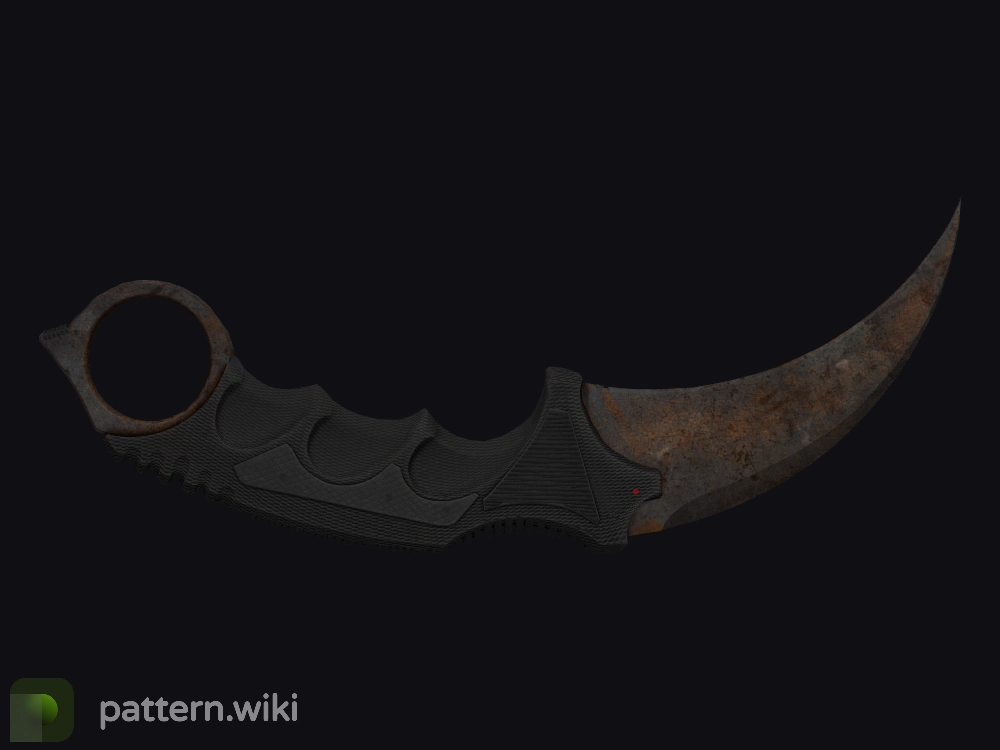 Karambit Rust Coat seed 468