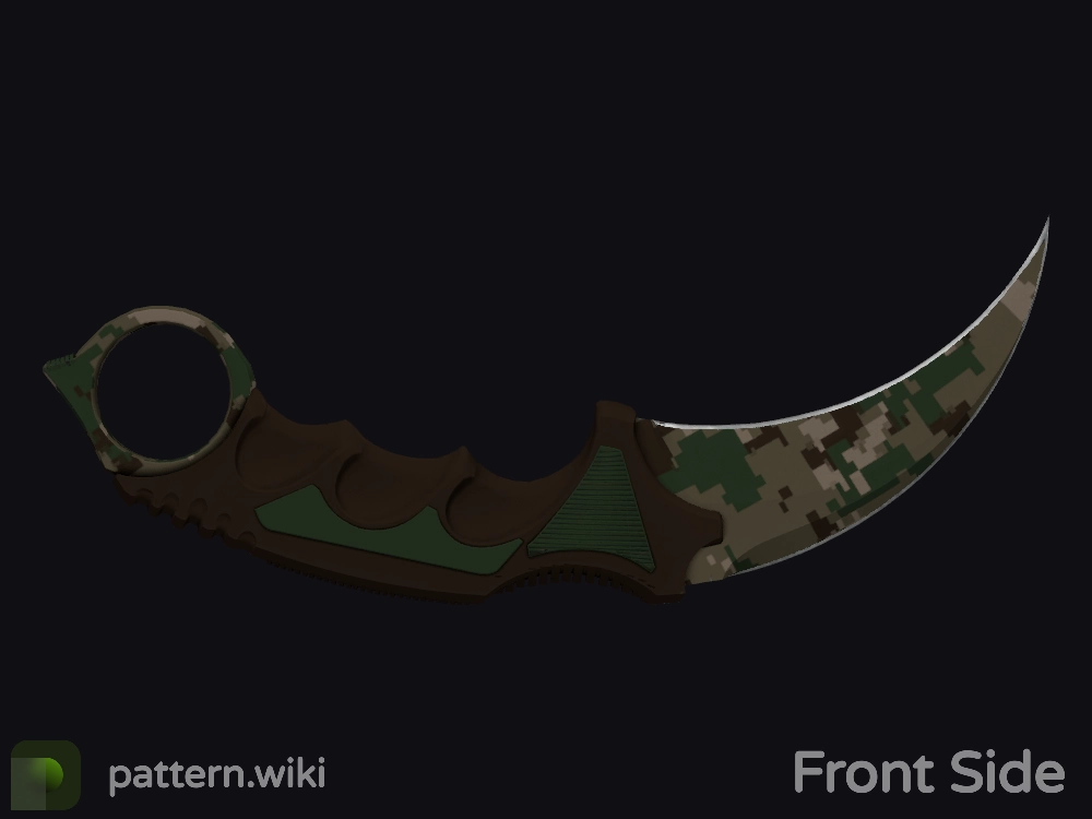 Karambit Forest DDPAT seed 530