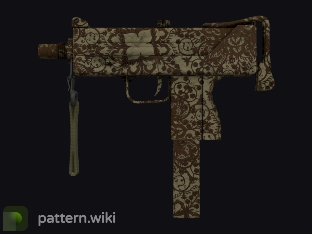 MAC-10 Sienna Damask seed 358