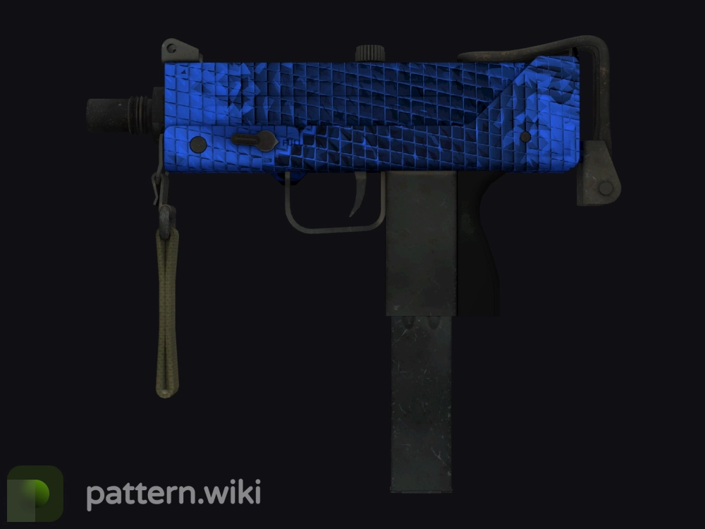 MAC-10 Lapis Gator seed 753