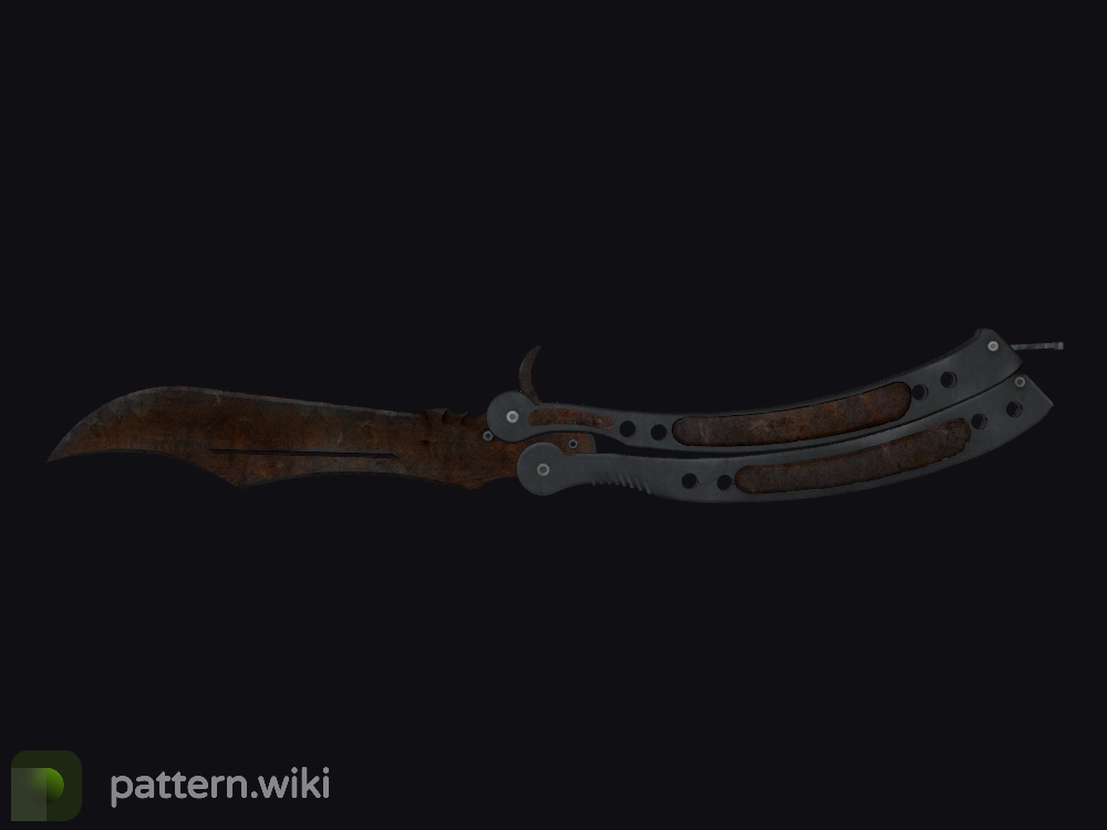 Butterfly Knife Rust Coat seed 169