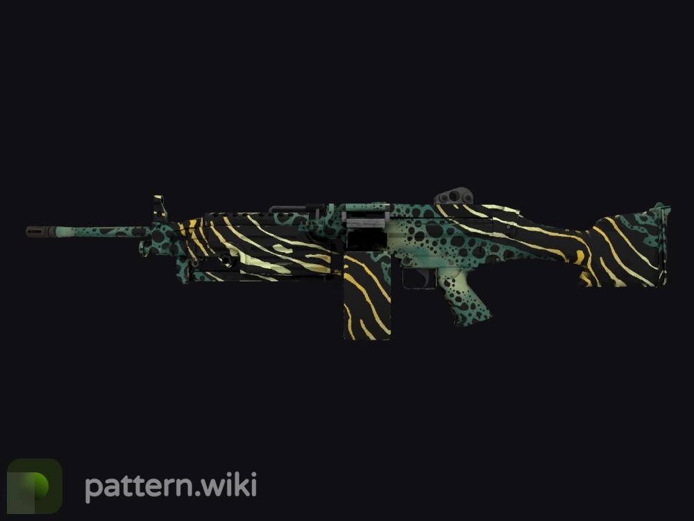 M249 Emerald Poison Dart seed 442