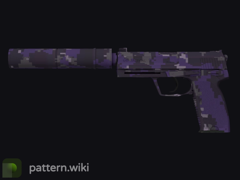 USP-S Purple DDPAT seed 91