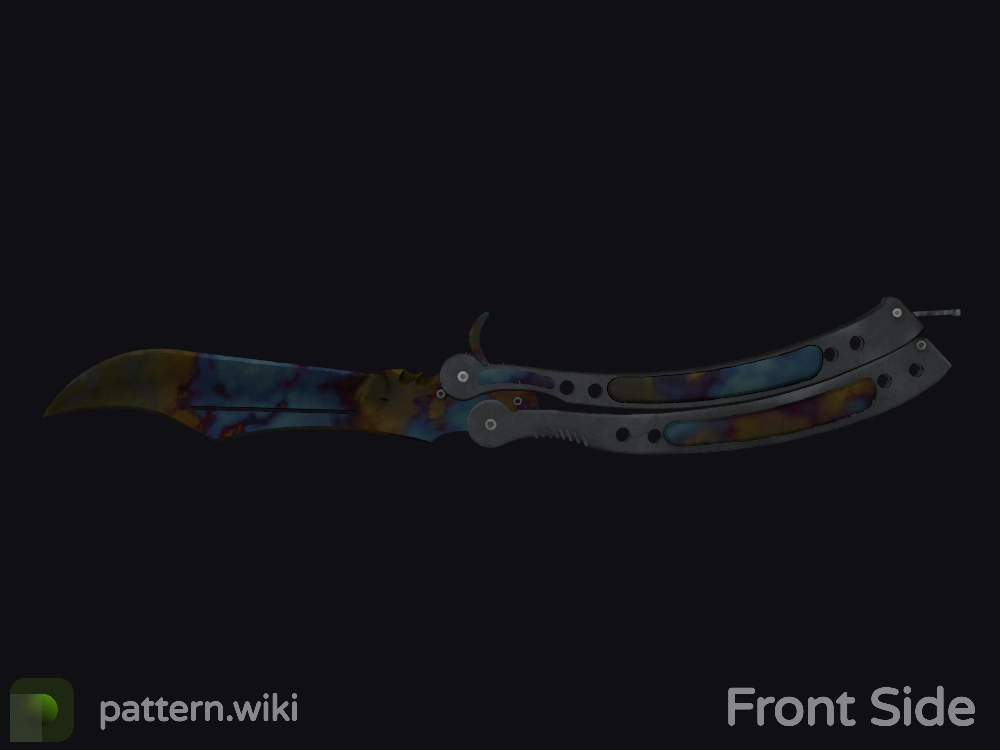 Butterfly Knife Case Hardened seed 500