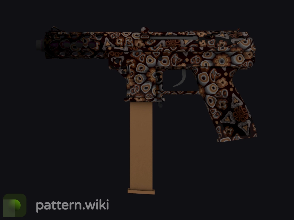 Tec-9 Orange Murano seed 723