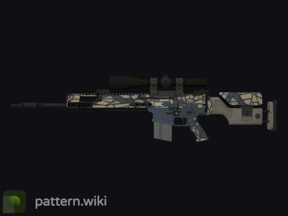 SCAR-20 Stone Mosaico seed 624