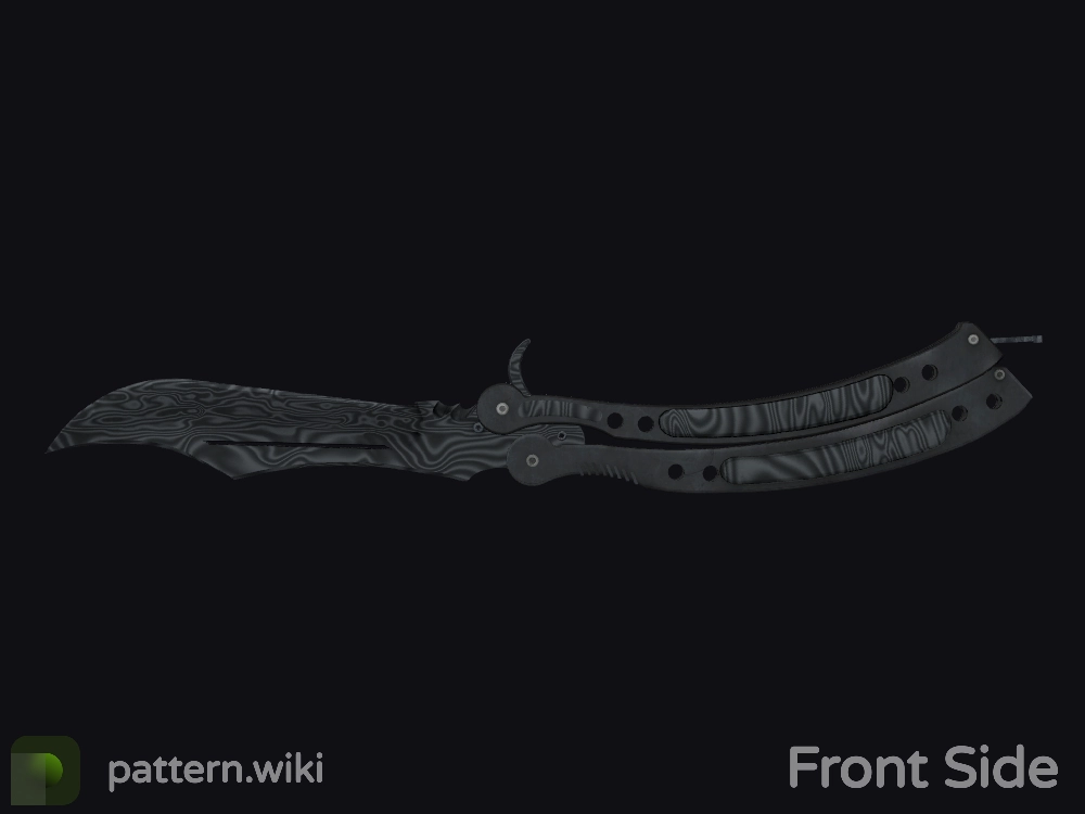 Butterfly Knife Damascus Steel seed 3