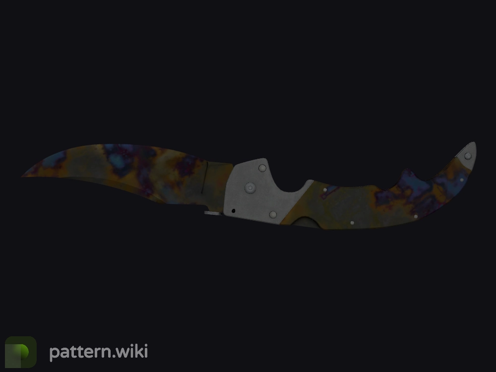 Falchion Knife Case Hardened seed 932