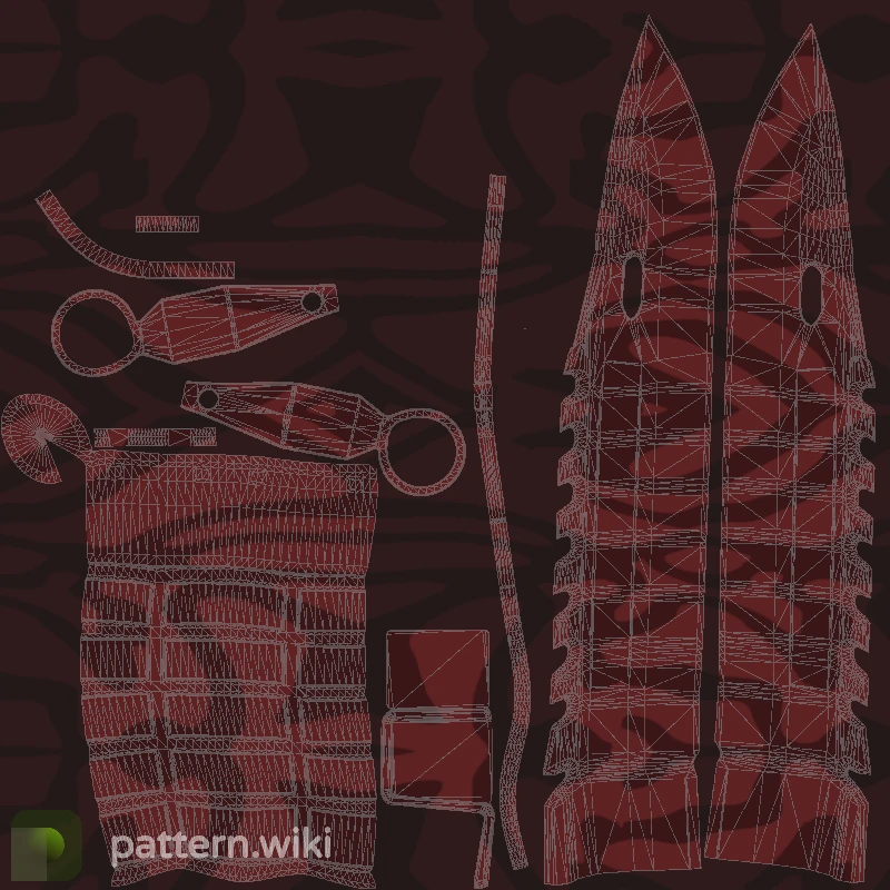 M9 Bayonet Slaughter seed 696 pattern template