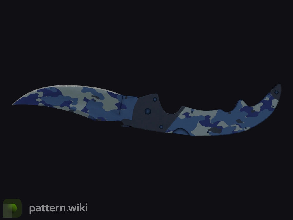 Falchion Knife Bright Water seed 444