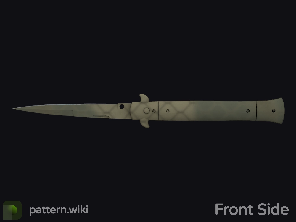 Stiletto Knife Safari Mesh seed 454