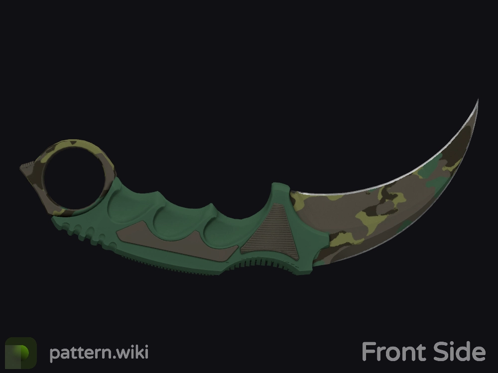 Karambit Boreal Forest seed 7