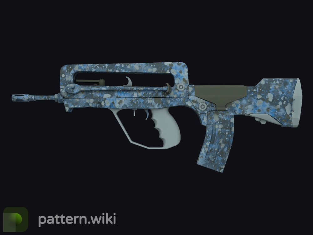 FAMAS Cyanospatter seed 992