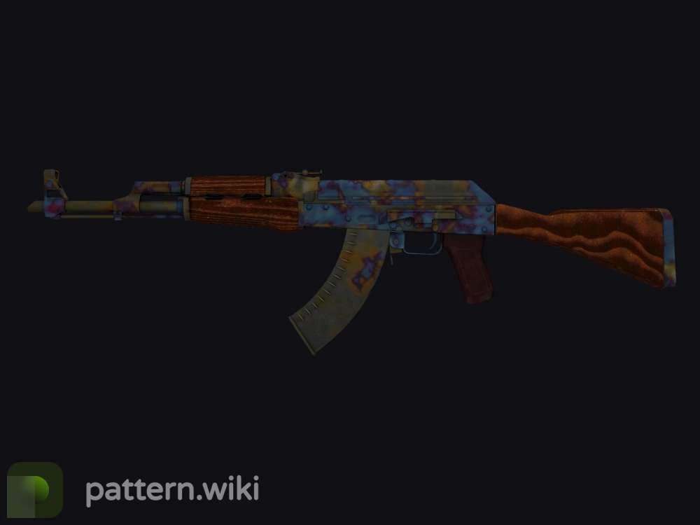 AK-47 Case Hardened seed 793