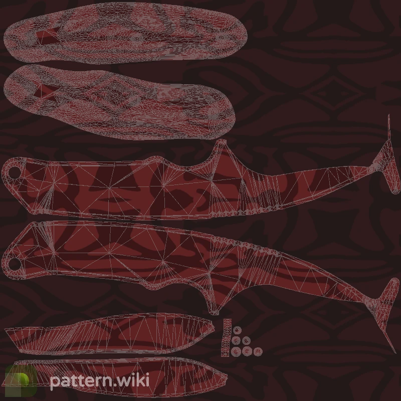 Gut Knife Slaughter seed 747 pattern template