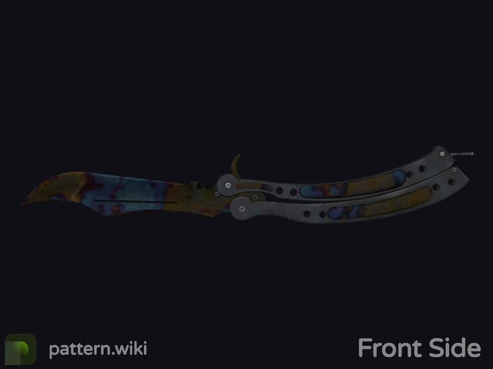 Butterfly Knife Case Hardened seed 743