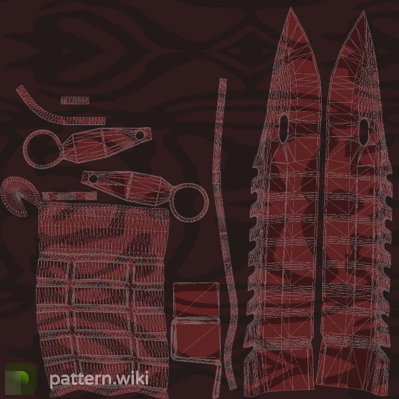 M9 Bayonet Slaughter seed 492 pattern template