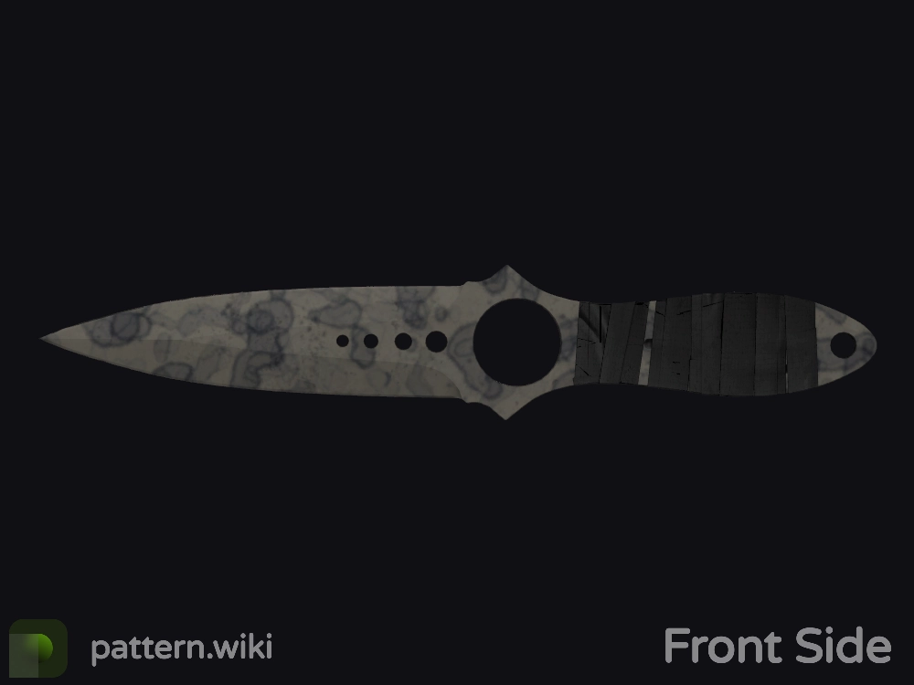 Skeleton Knife Stained seed 988