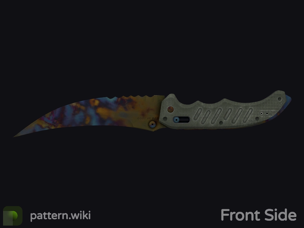 Flip Knife Case Hardened seed 587