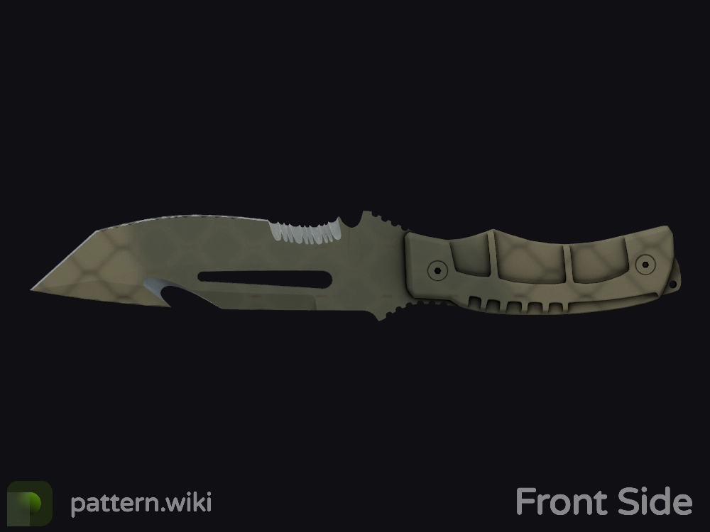 Survival Knife Safari Mesh seed 996