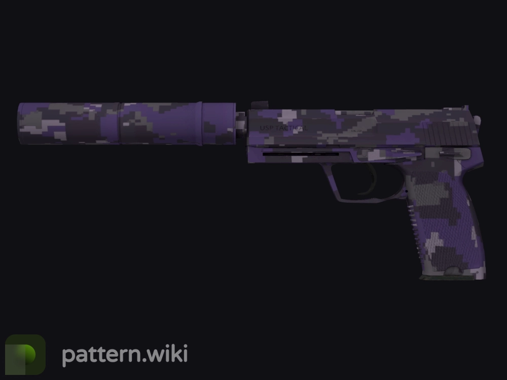 USP-S Purple DDPAT seed 259