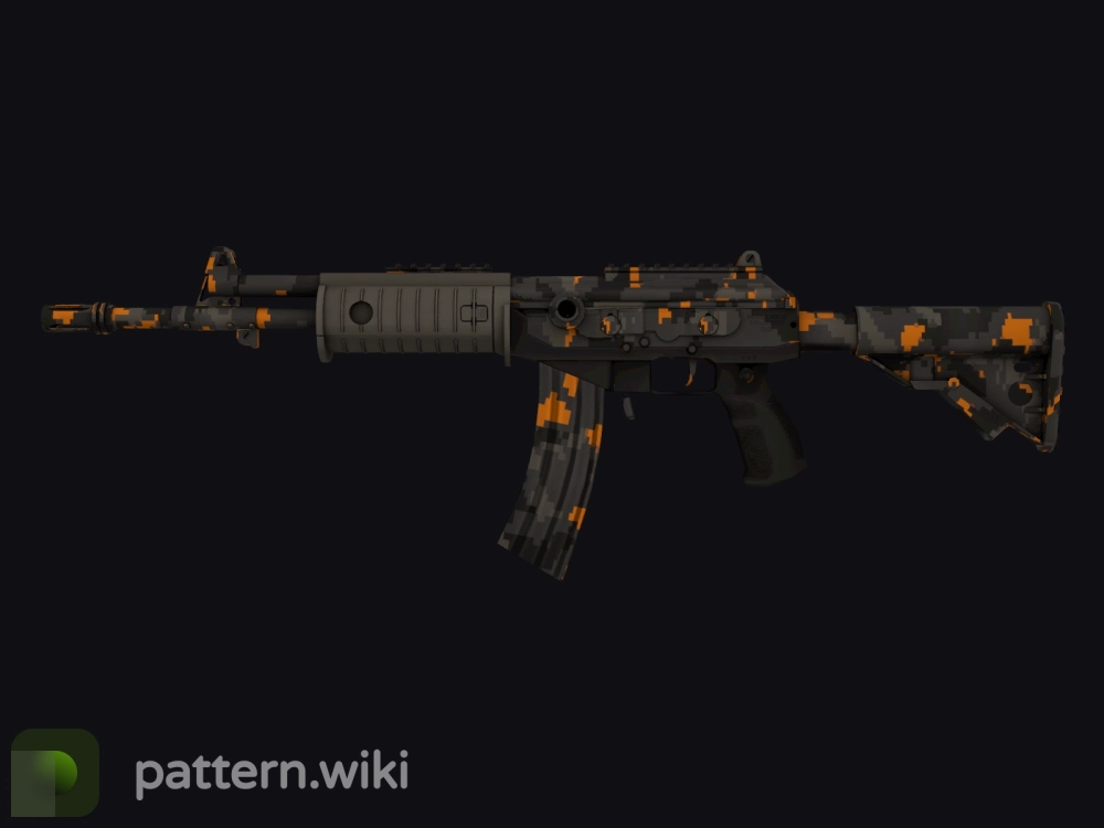 Galil AR Orange DDPAT seed 679