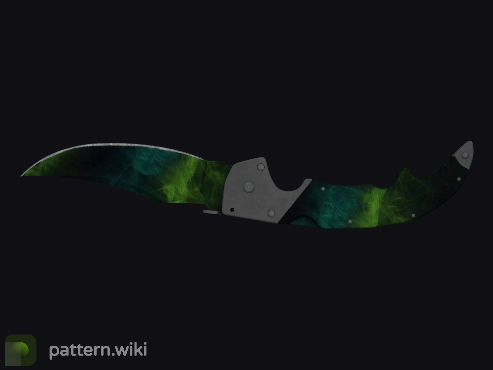 Falchion Knife Gamma Doppler seed 385