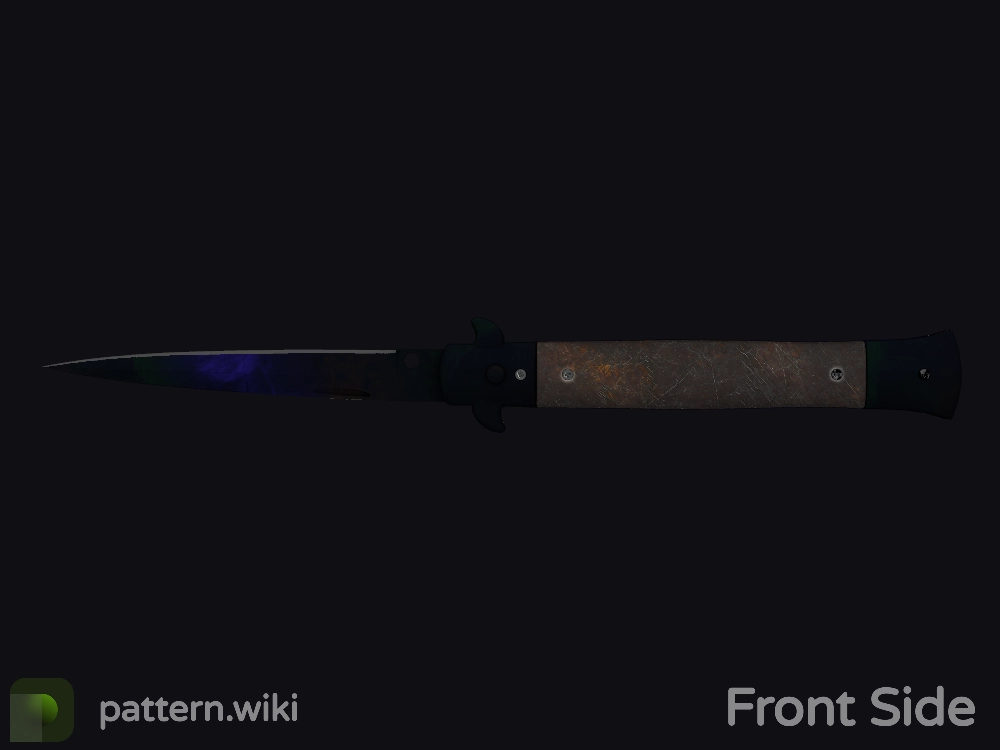 Stiletto Knife Doppler seed 541