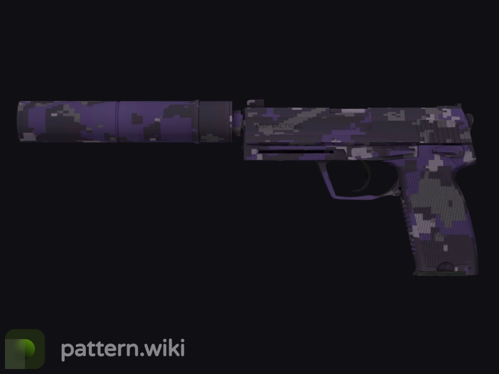 USP-S Purple DDPAT seed 495