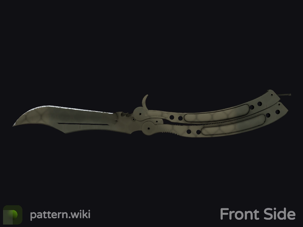 Butterfly Knife Safari Mesh seed 124