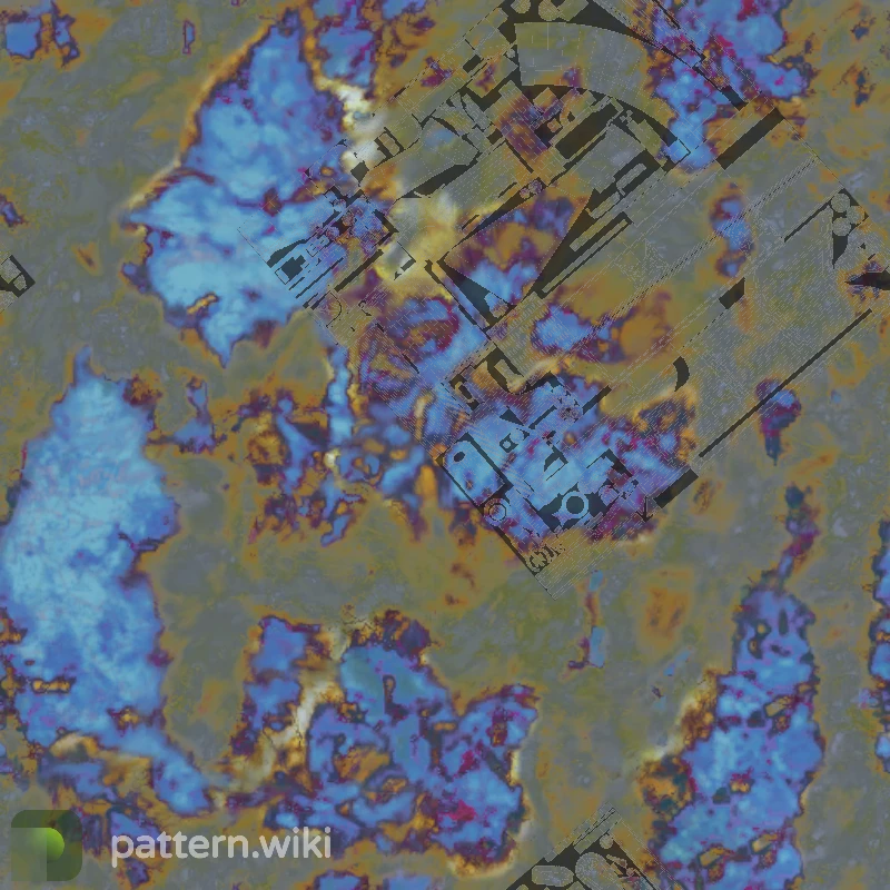 AK-47 Case Hardened seed 69 pattern template