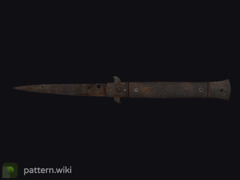 Stiletto Knife Rust Coat seed 994