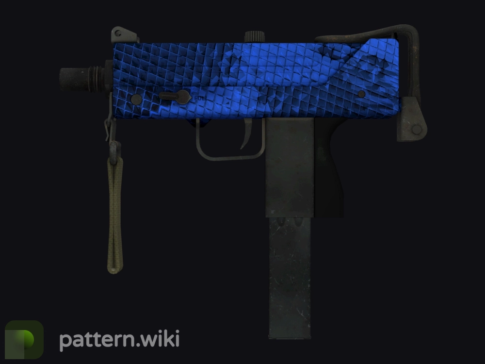 MAC-10 Lapis Gator seed 554