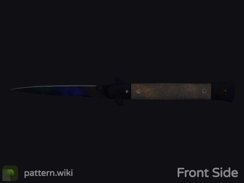 Stiletto Knife Doppler seed 784