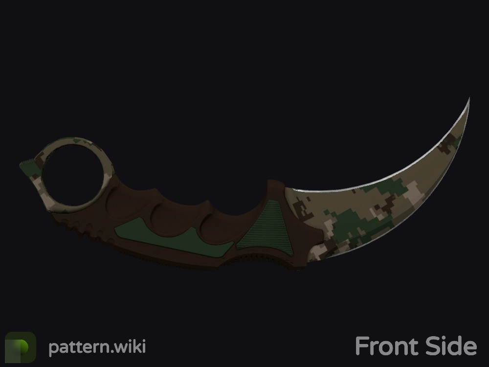Karambit Forest DDPAT seed 697