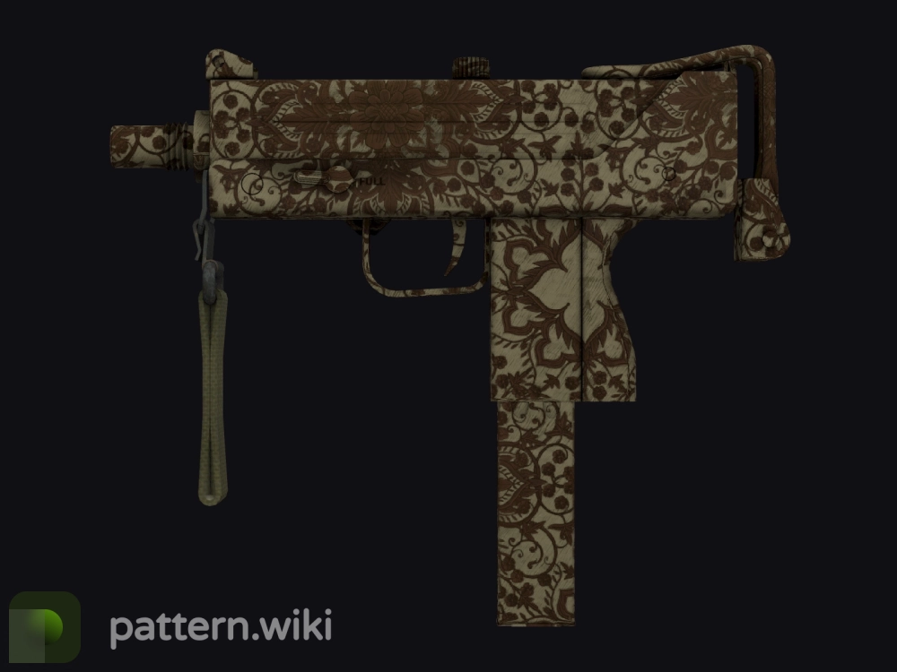 MAC-10 Sienna Damask seed 609