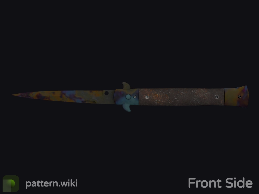 Stiletto Knife Case Hardened seed 791