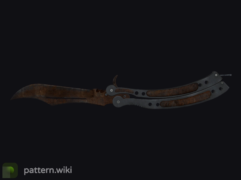 Butterfly Knife Rust Coat seed 420