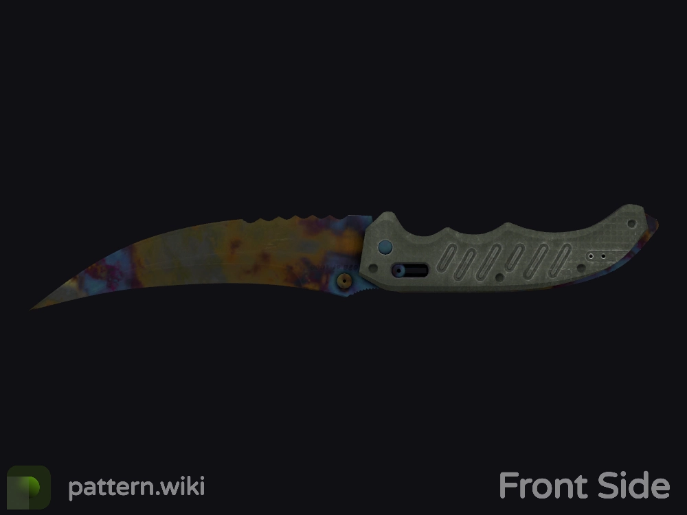 Flip Knife Case Hardened seed 384