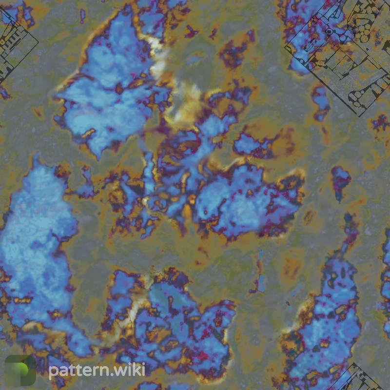 Five-SeveN Case Hardened seed 600 pattern template