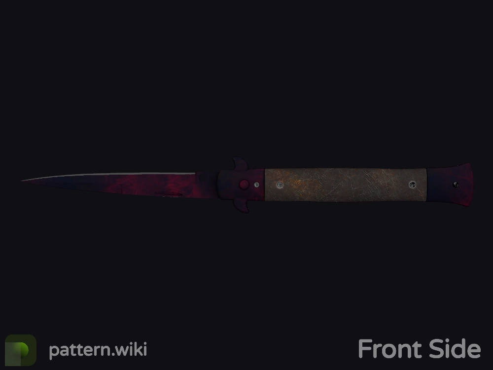 Stiletto Knife Doppler seed 232