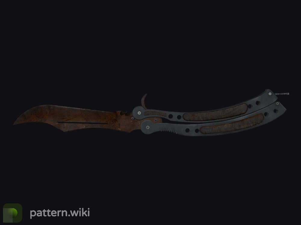 Butterfly Knife Rust Coat seed 118