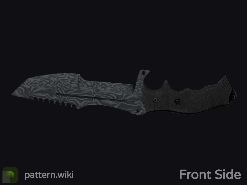 Huntsman Knife Damascus Steel seed 92