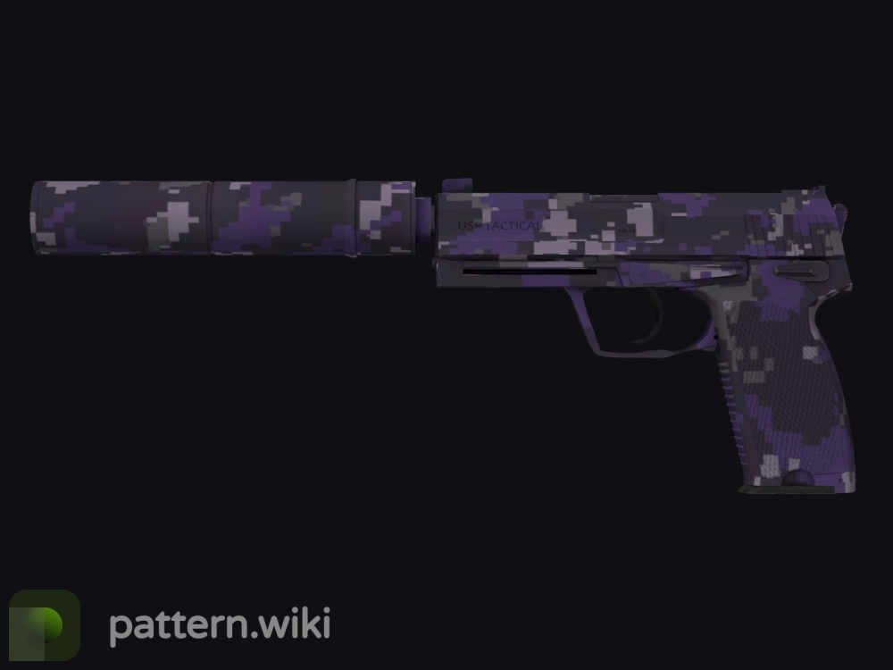 USP-S Purple DDPAT seed 522